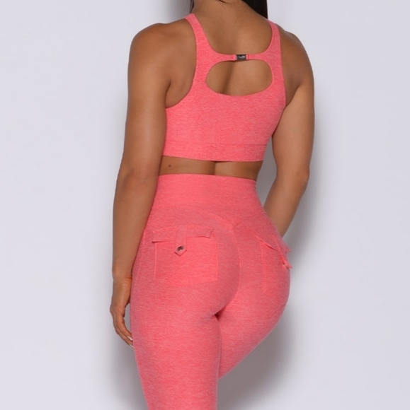 ✨️BOMBSHELL SPORTSWEAR TWO WAY BRA & MATCHING POCKET POP LEGGINGS NEW✨️ - Picture 7 of 12